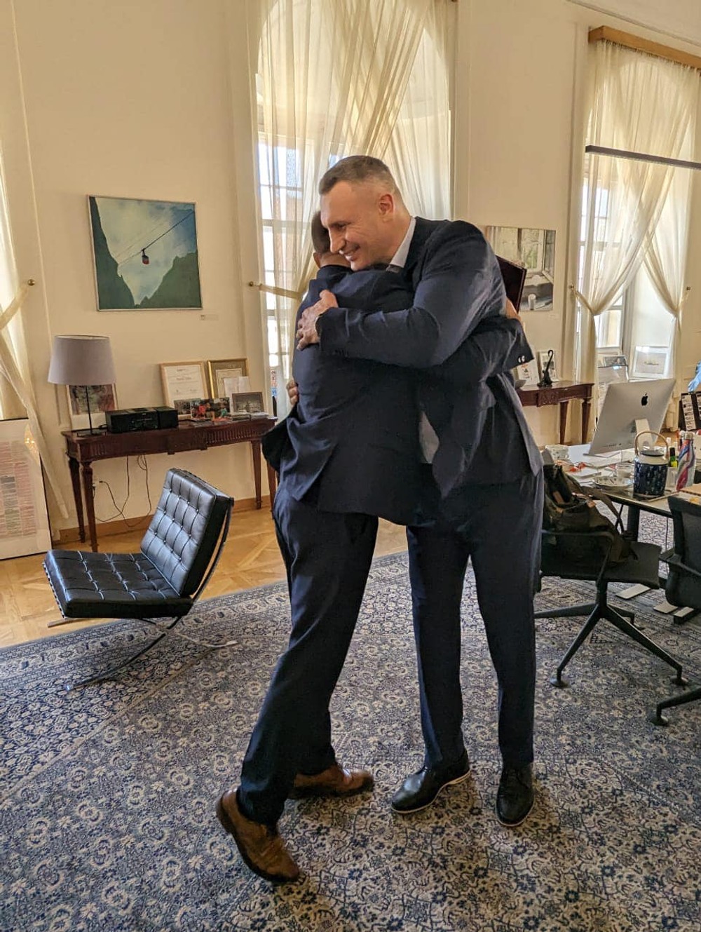 Bratislavu navštívil starosta Kyjeva Vitalij Kličko (4)