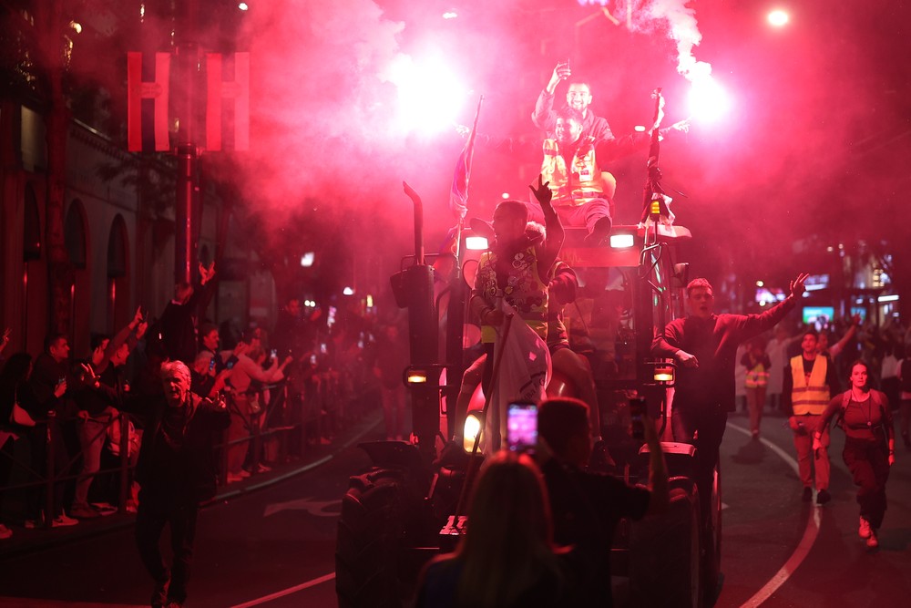 Protesty v Belehrade 5