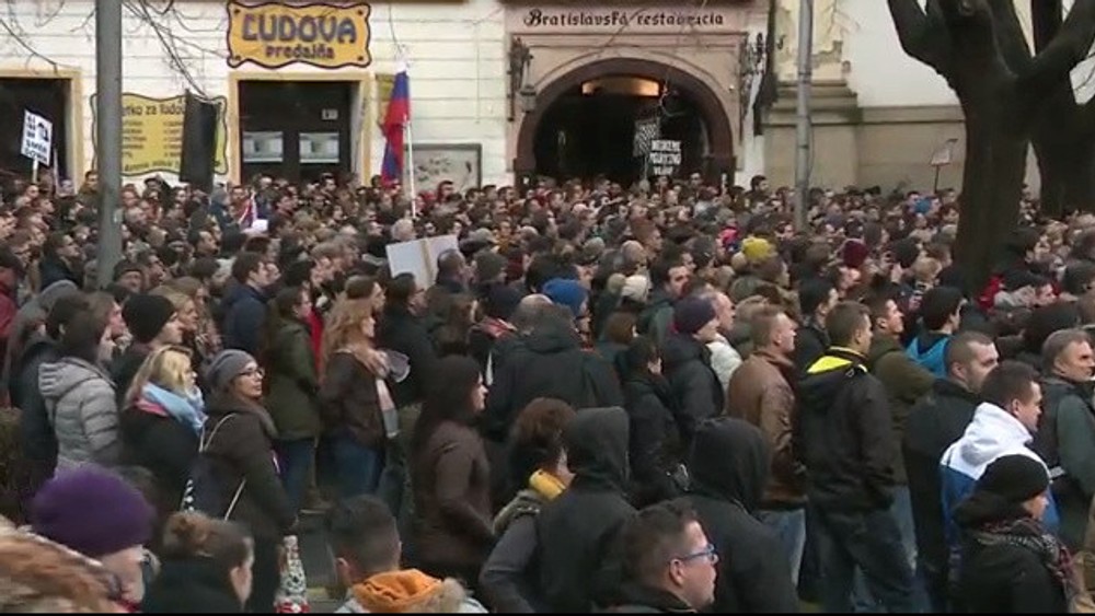 Zhromaždenie v Bratislave 