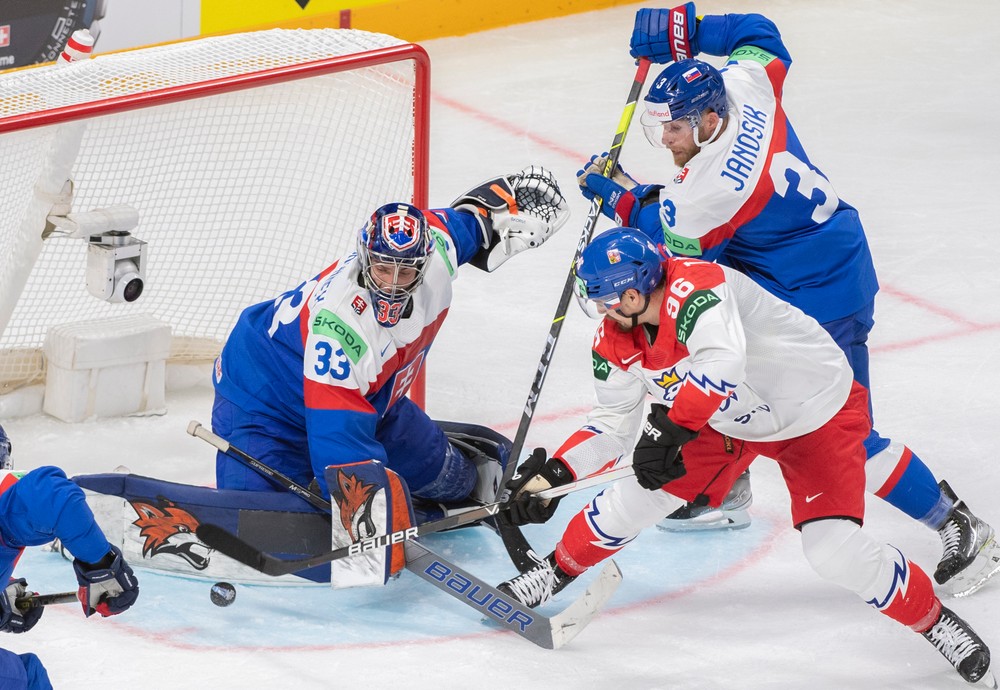 Slovensko - Česko, MS v hokeji 2023