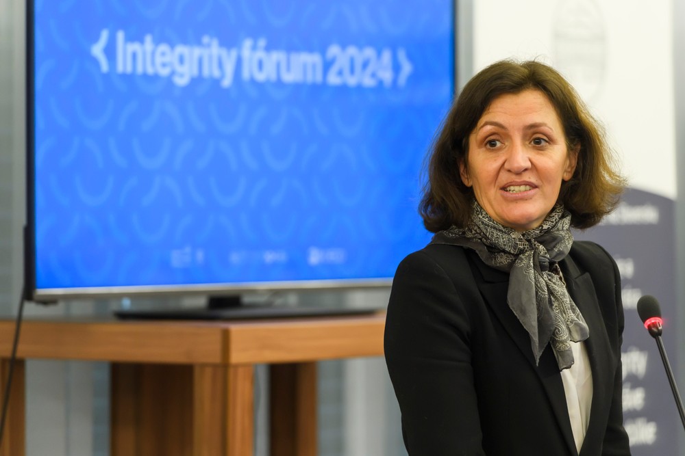 Integrity fórum 2024 riaditeľka OECD pre verejnú správu Elsa Pilichowski
