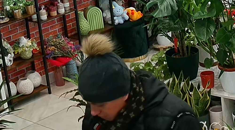 kradez v kvetinarstve