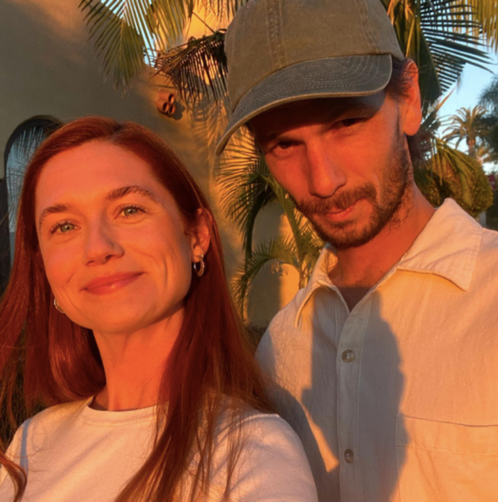 Bonnie Wright s manželom Andrewom