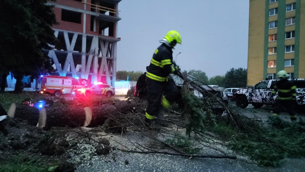 Búrka v Prešove
