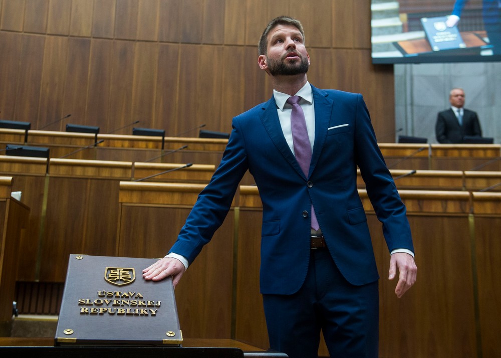 podpredseda NR SR Michal Šimečka Progresívne Slovensko PS