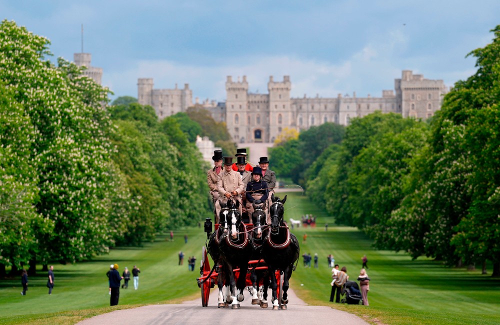 kráľovská konská prehliadka pri hrade Windsor 3