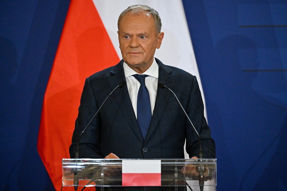 Robert Fico (Slovensko), Péter Magyar (Maďarsko), Donald Tusk (Poľsko) a Andrej Babiš (Česko)
