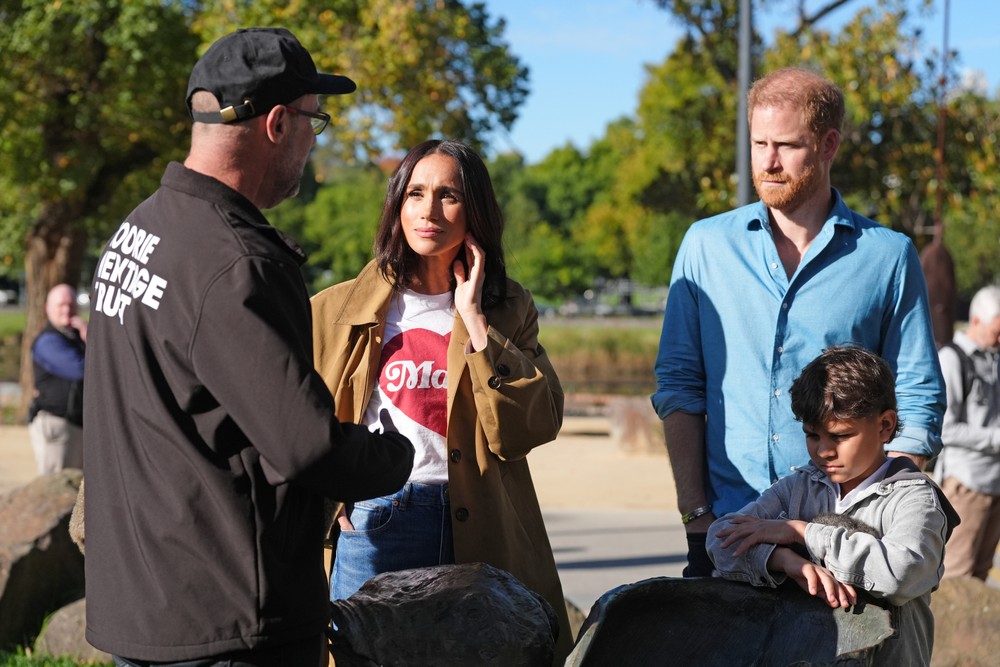 Harry a Meghan v Austrálii