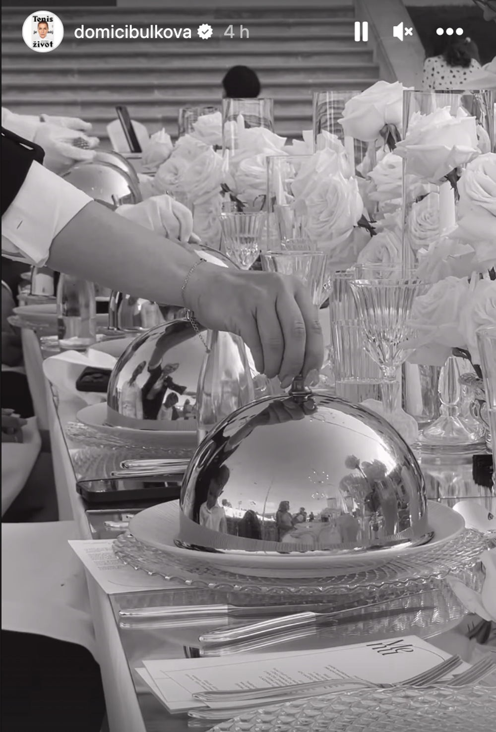 Krst dcéry Dominiky Cibulkovej