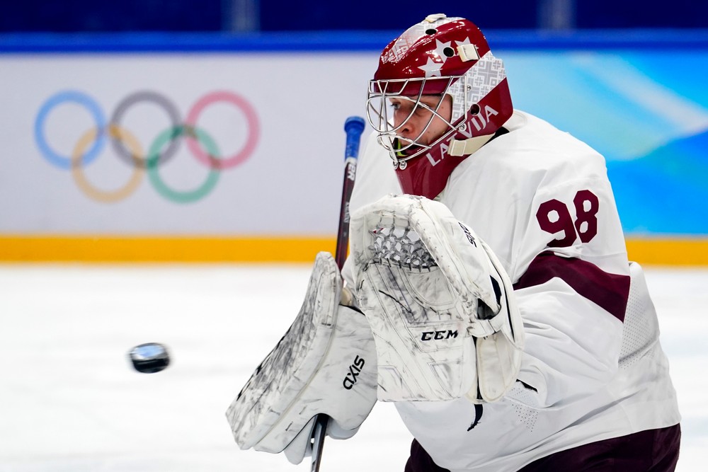 Slovensko vs. Lotyšsko ZOH Peking 2022