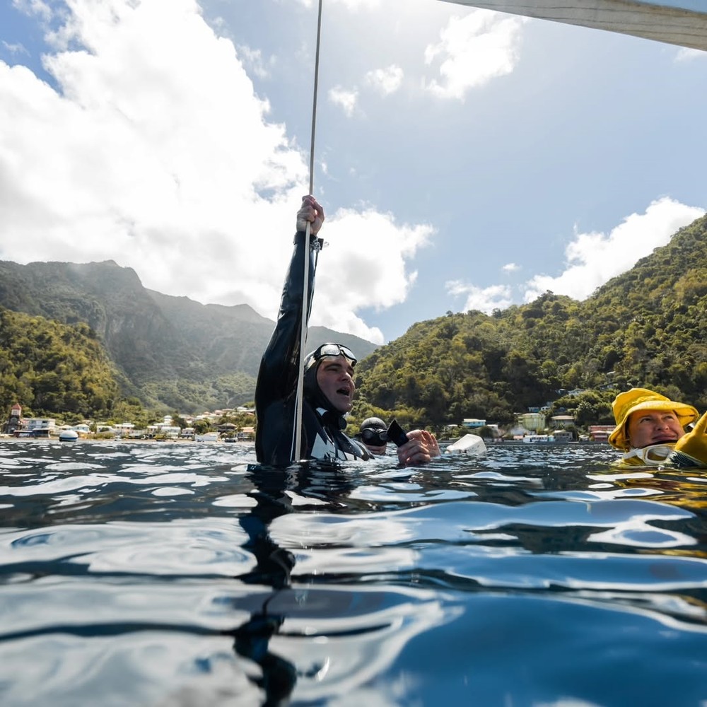 Freediver Martin Ruman