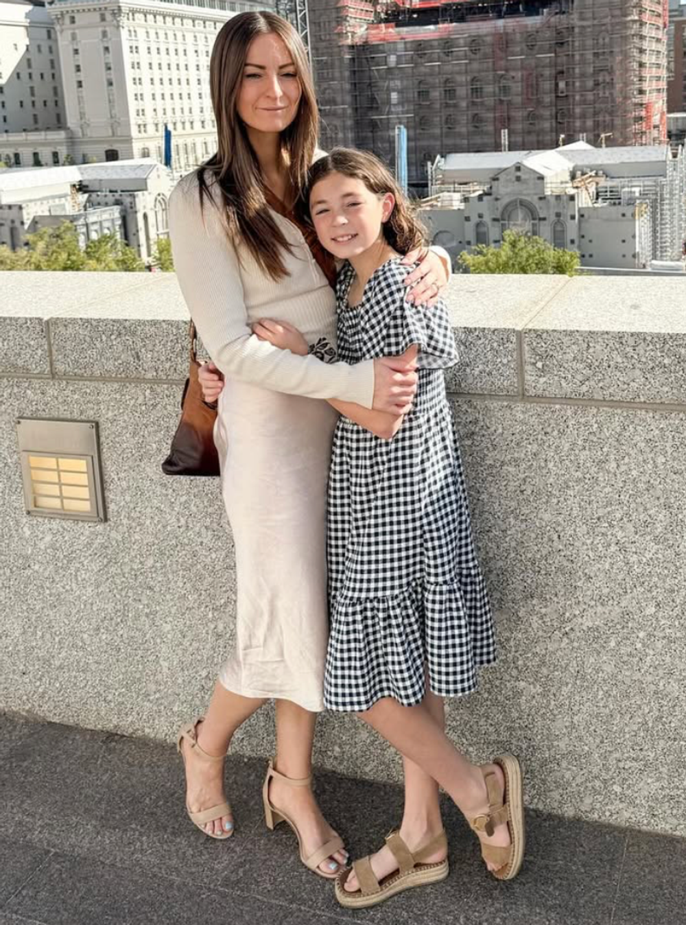 Melissa Mae Carlton s rodinou