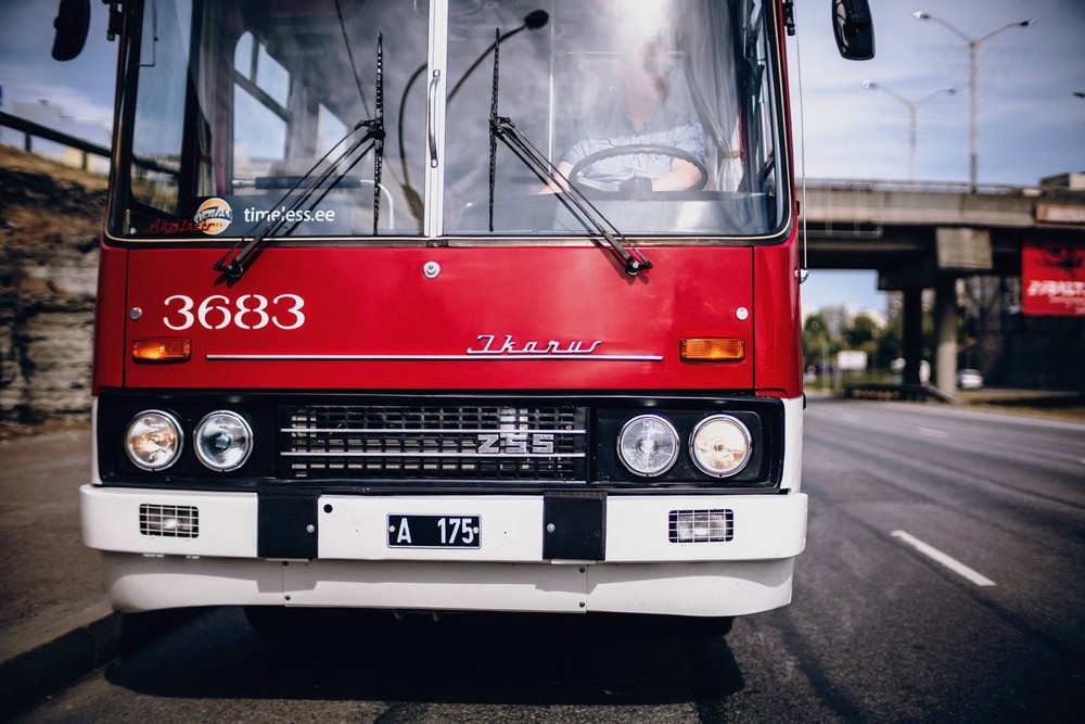 Veterány Ikarusov v Estónsku