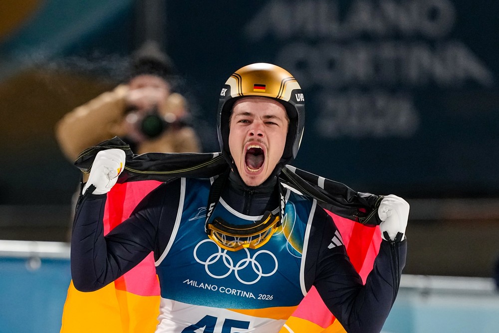 Nemecký skokan na lyžiach Philipp Raimund