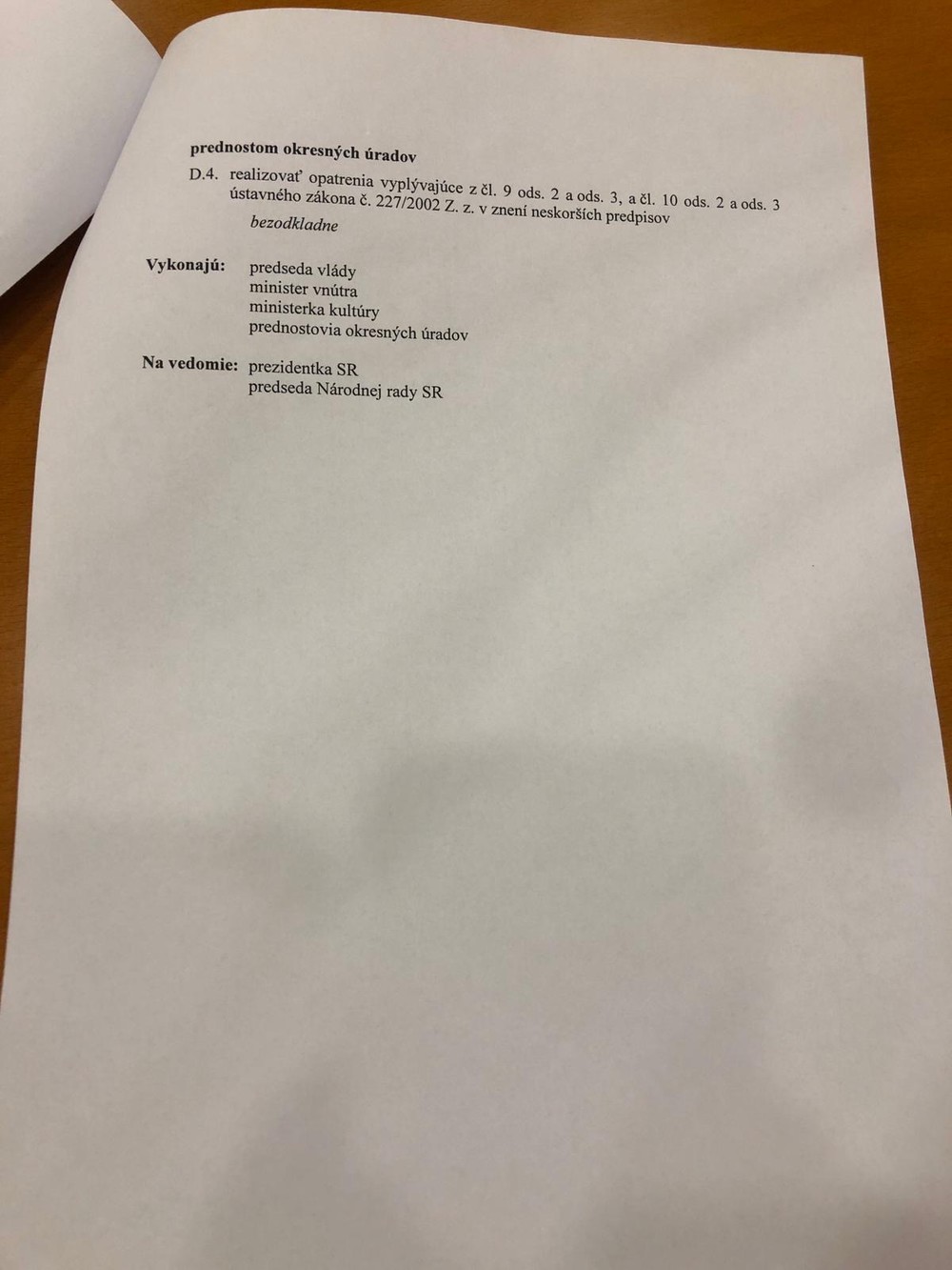 Uznesenie vlády o zákazu pohybu osôb na obdobie od 8.4. až 13.4.