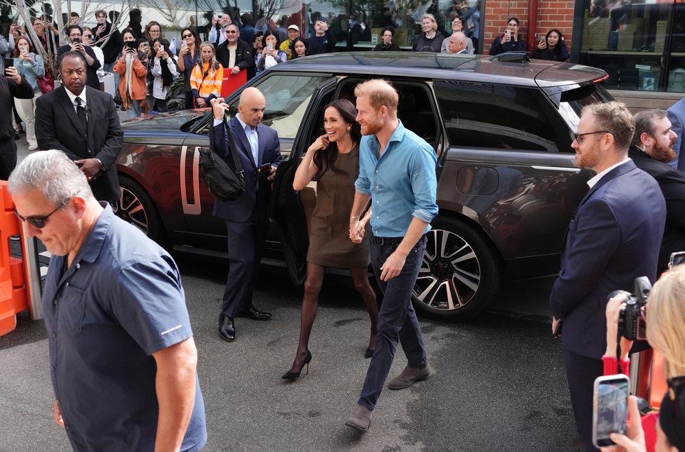 Harry a Meghan v Austrálii