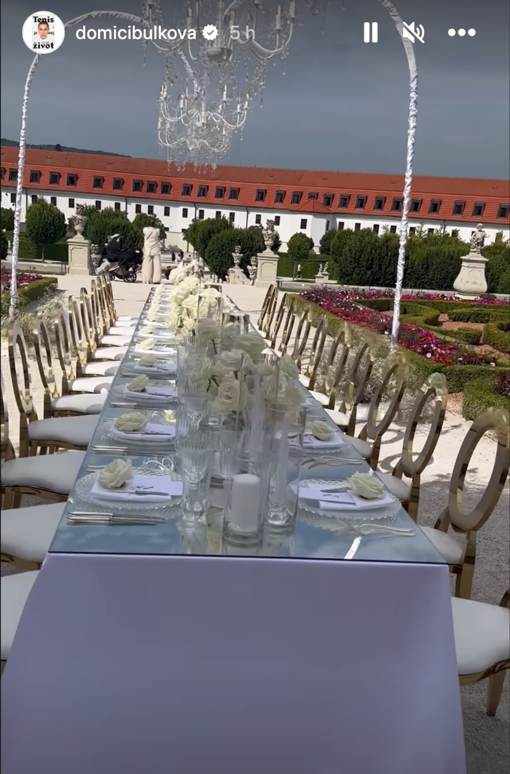 Krst dcéry Dominiky Cibulkovej