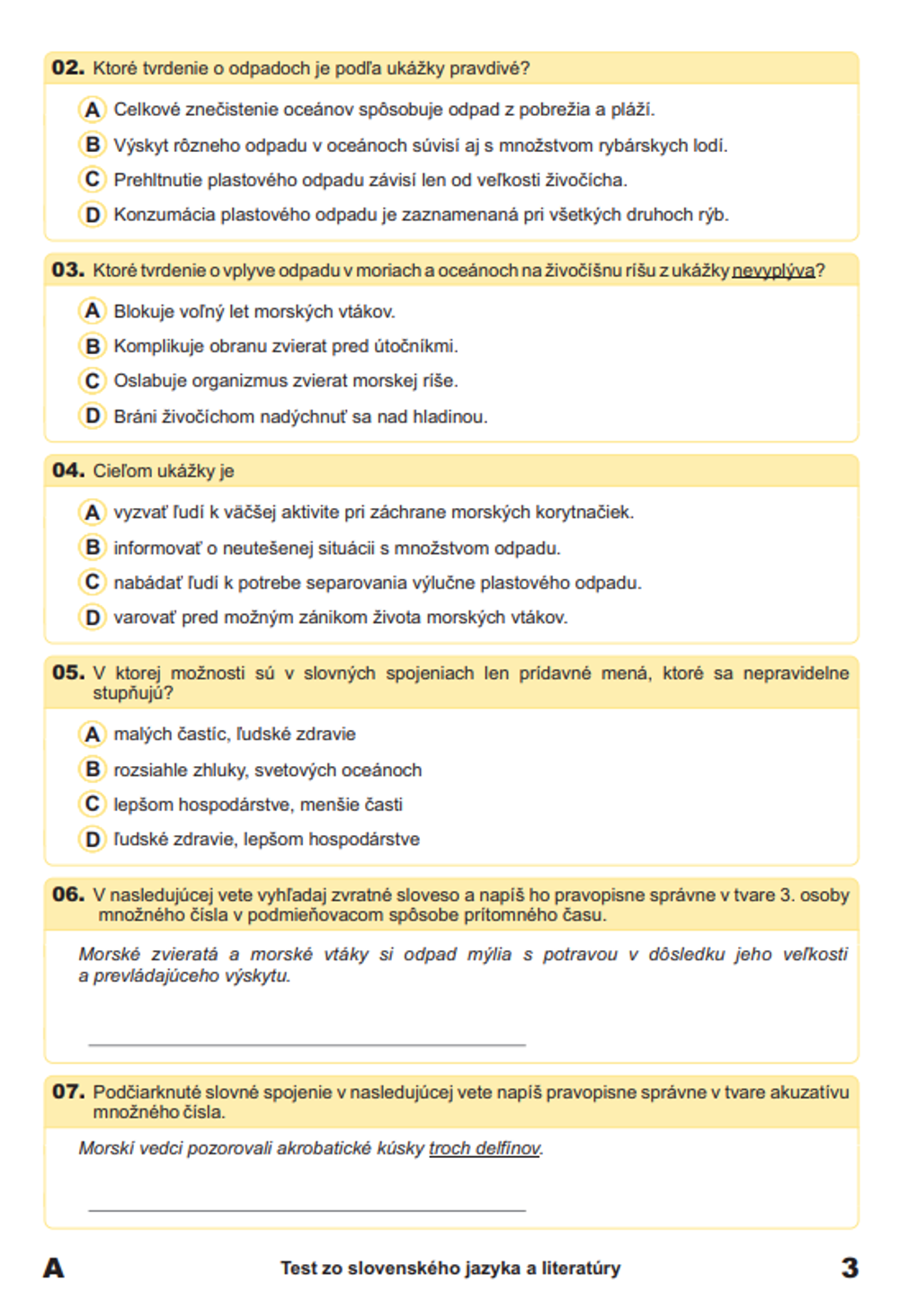 Monitor Slovenský jazyk 3