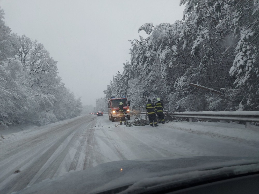 Snehová kalamita na východe Slovenska