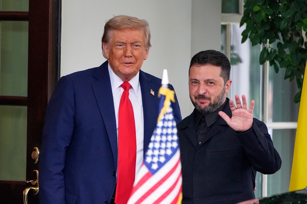 Donald Trump a Volodymyr Zelenskyj 3