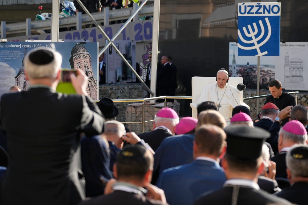 Pápež na stretnutí so židovskou komunitou