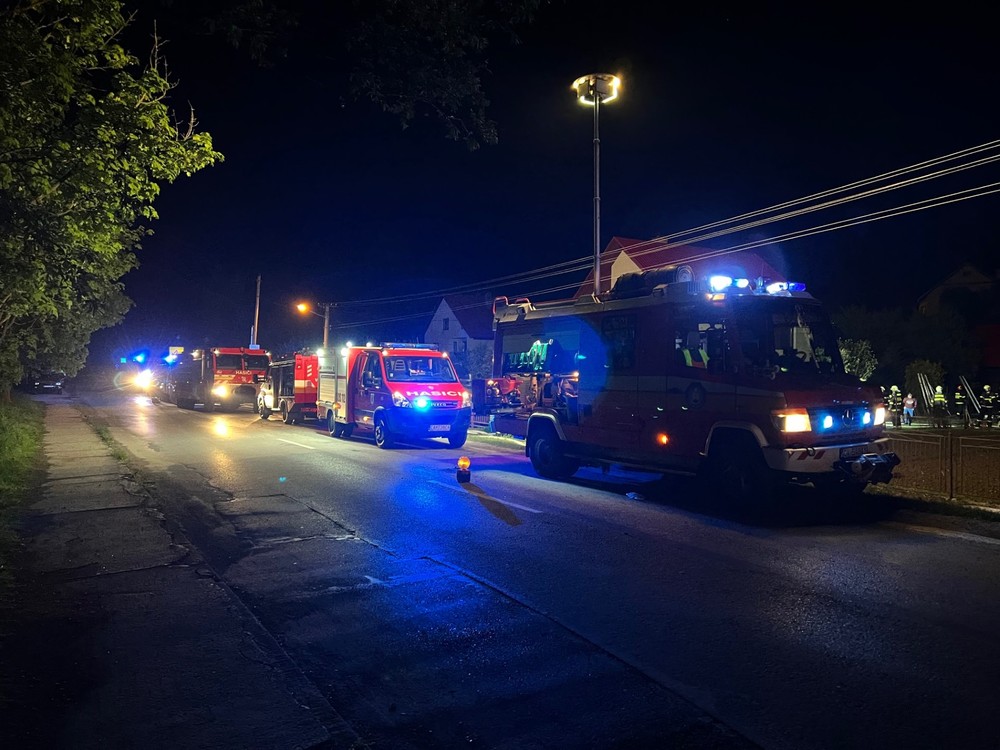 Výbuch domu v Novej Bystrici