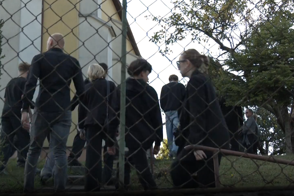 Pohreb učiteľky Božky zo Staškova