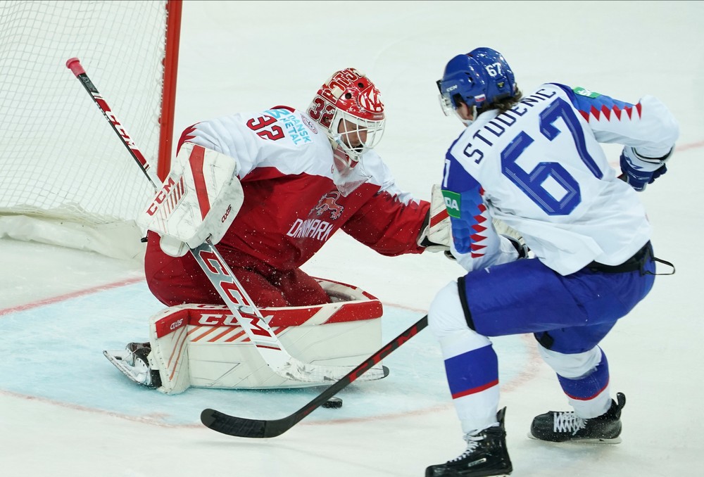 Slovensko Dansko Studenic IIHF 2021