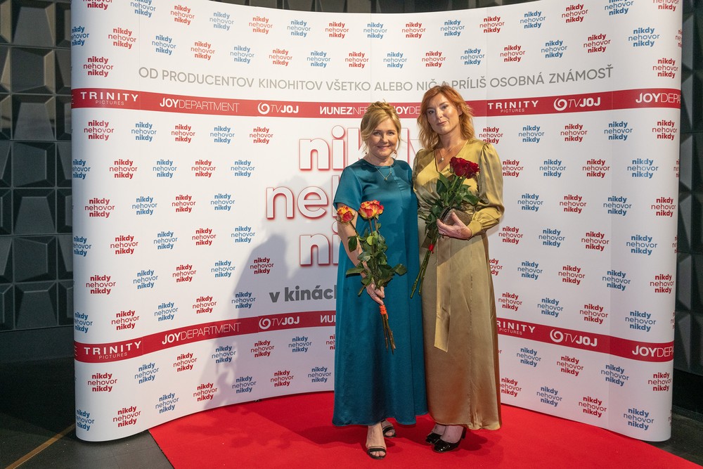 Producentka filmu Olga Nunezova a herecka Lenka Krobotova