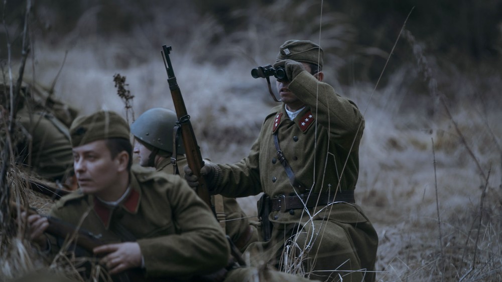 Zábery z filmu Chlapec z Povstania - Medzi hudbou a vojnou o príbehu Vladimíra Strmeňa