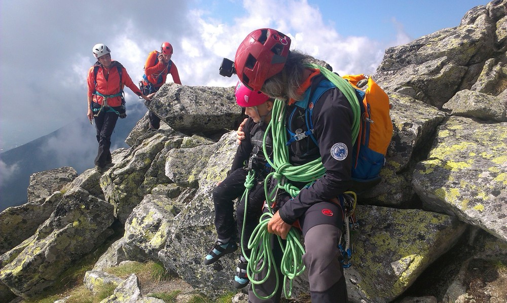 Horolezec Vladimír Zboja zobral 6-ročného vnuka Matúša vo Vysokých Tatrách na ťažkú túru