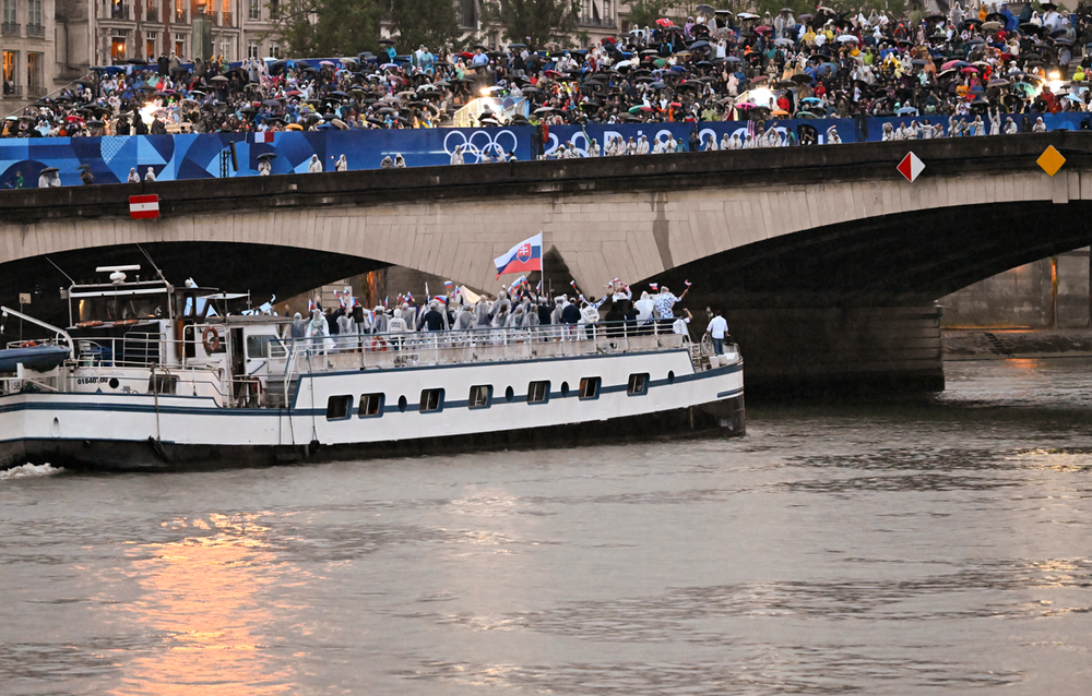 Otvárací ceremoniál letných olympijských hier v Paríži