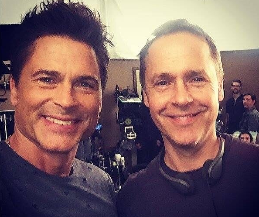 Chad Lowe s rodinou