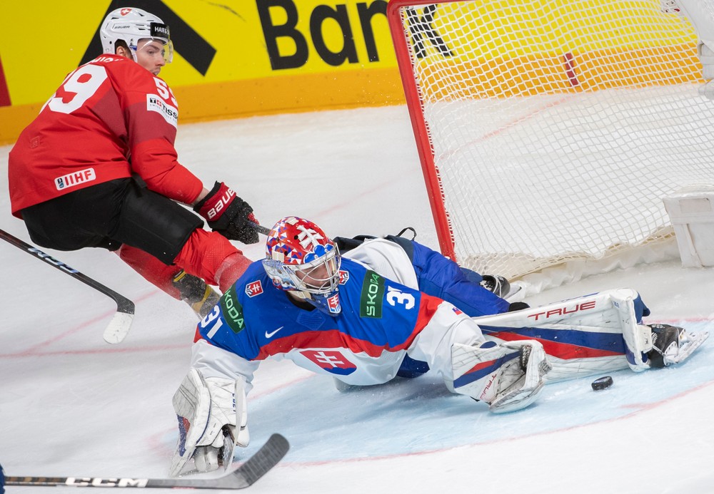 Slovensko - Švajčiarsko, MS v hokeji 2023