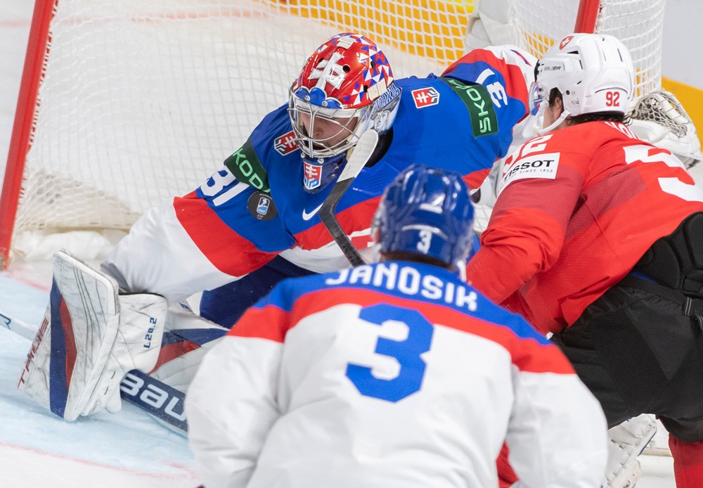 Slovensko - Švajčiarsko, MS v hokeji 2023