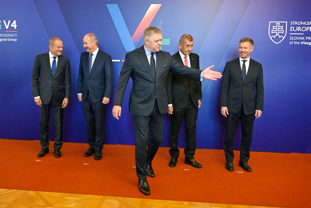 Stretnutie predsedov vlád krajín V4 a Írska v Bratislave