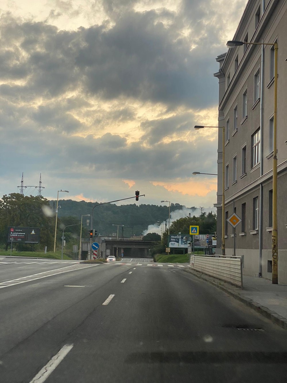 Požiar v Košiciach