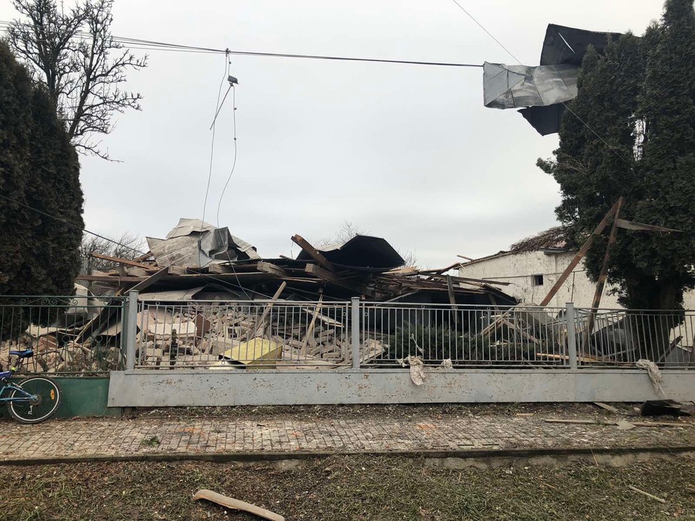 Výbuch rodinného domu v Bánovciach nad Ondavou