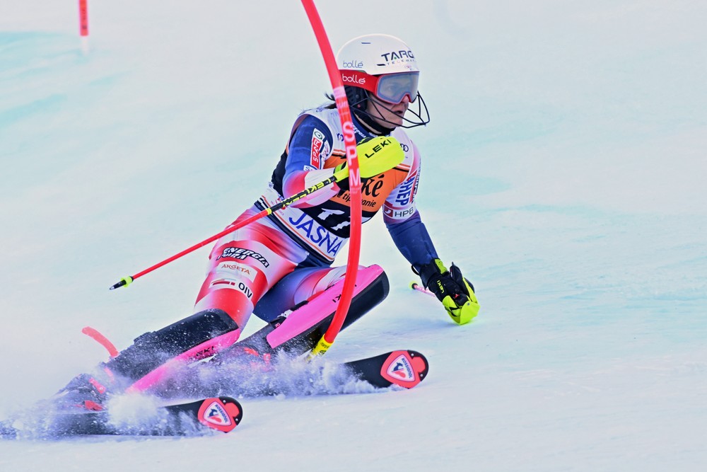 Jasná slalom lyžovanie Zrinka Ljutičová