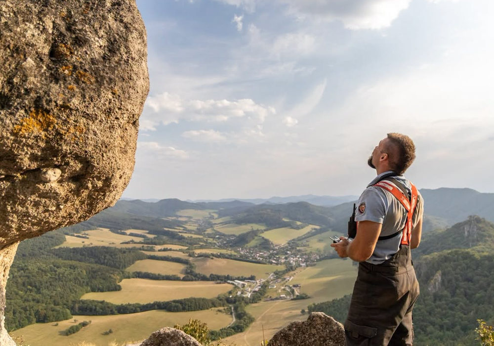 Požiar v Súľovských skalách 10