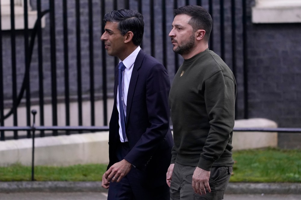 Návšteva Británie Zelenskyj