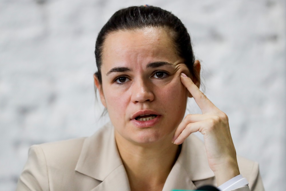 Opozičná kandidátka prezidentských volieb v Bielorusku Svetlana Cichanovská