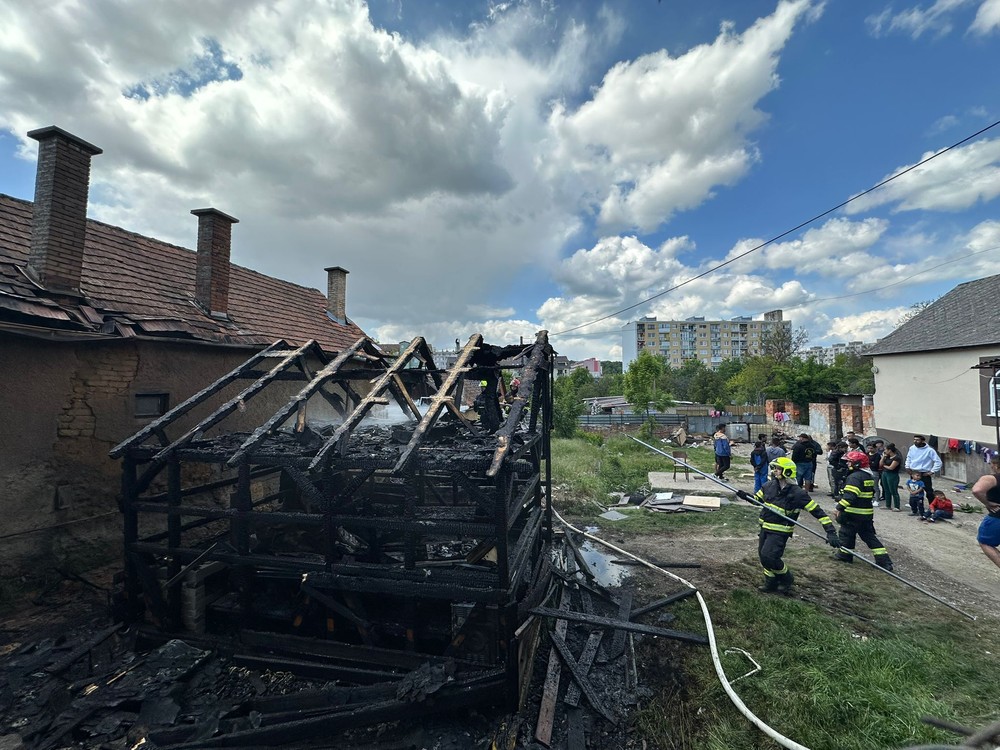 Požiar v Moldave nad Bodvou 