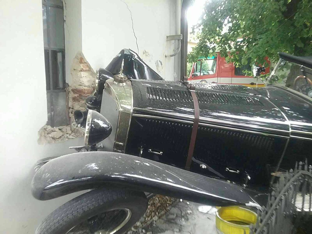 Veterán nabúral do kaplnky