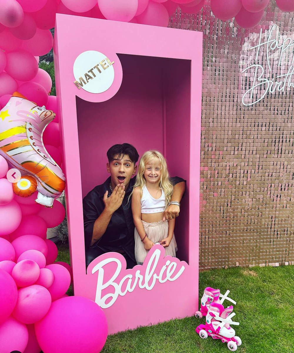 Agáta Hanychová - oslava narodenín Mii