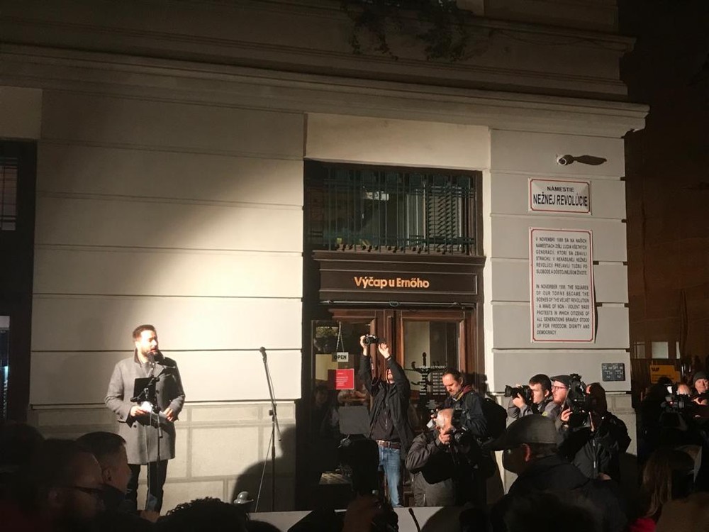 Študenti zo 16. novembra 1989 si pochod po 30 rokoch zopakovali 