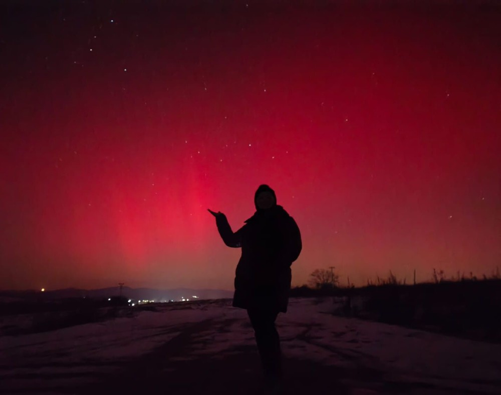Polárna žiara na Slovensku