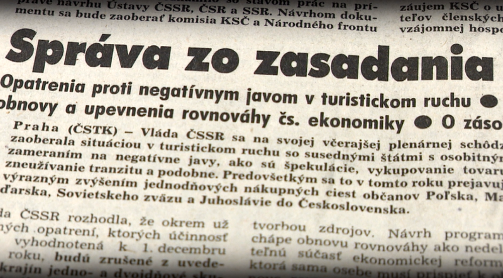 Exkurzia do histórie: O čom sa písalo 17. novembra 1989