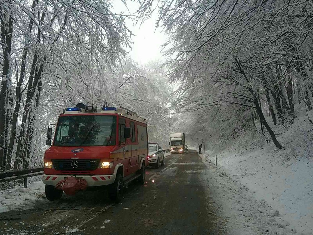 Snehová kalamita na východe Slovenska