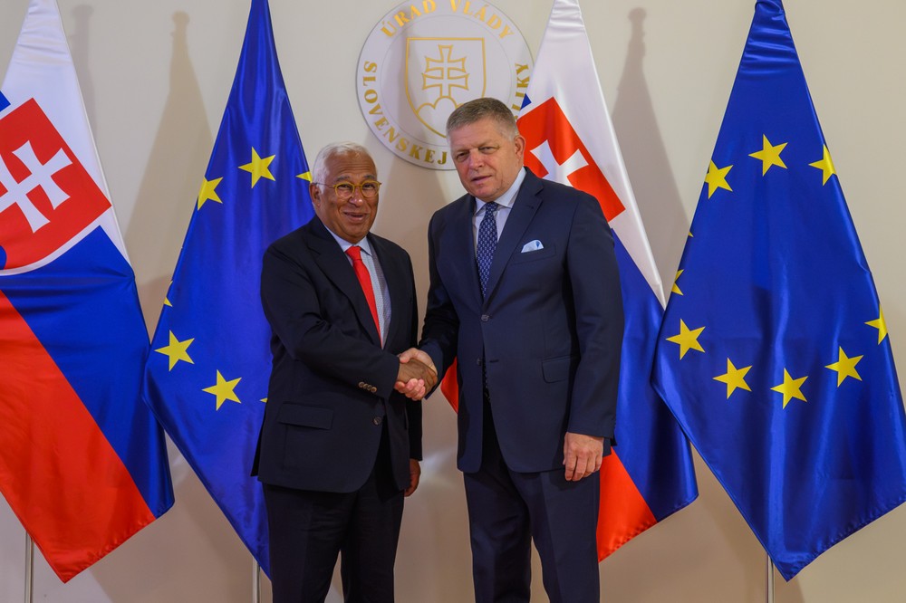 Predseda Európskej rady António Costa na Slovensku